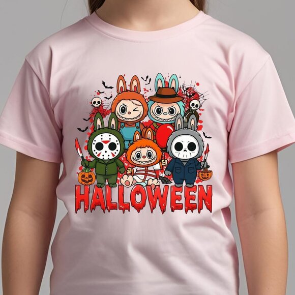 Labubu Halloween Graphic T-shirts - Picture 2 of 3